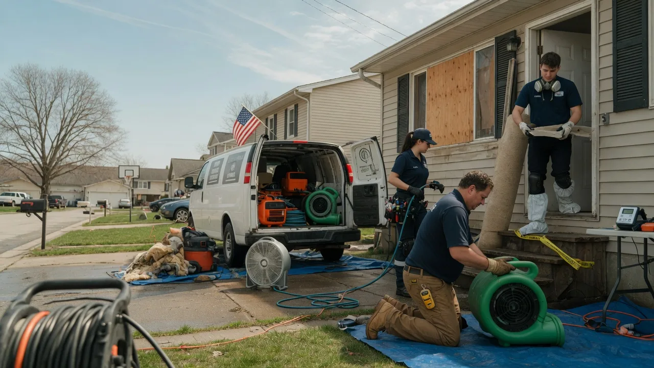 Water Damage Restoration in Westmoreland City, PA near me